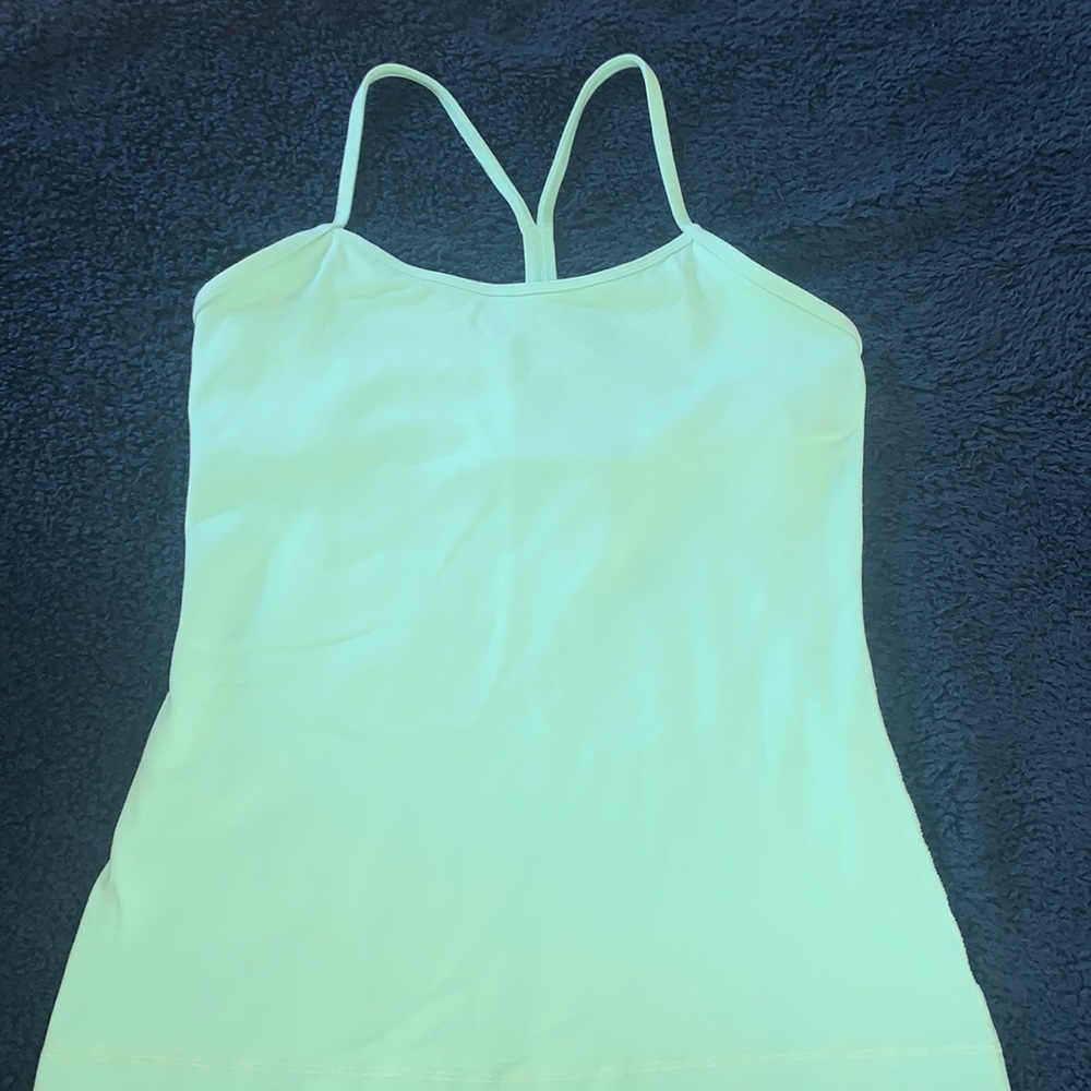 Lululemon light green shirt